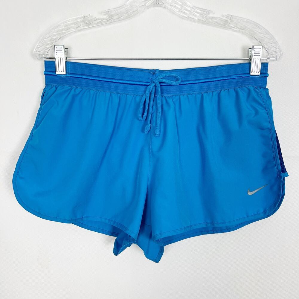 Nike Dri-Fit Blue Running Womens Shorts Size Medium